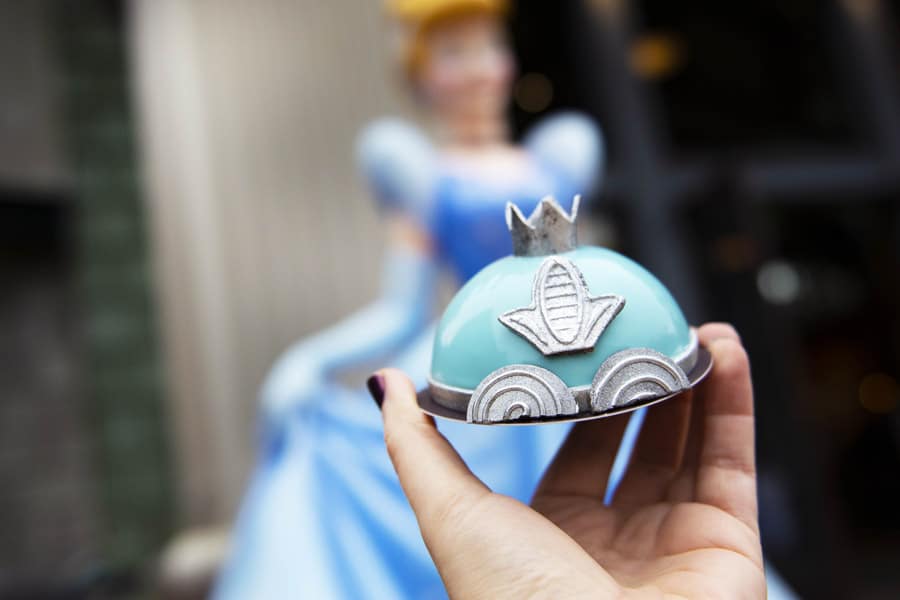 Cinderella’s Carriage Mini Dome Cake from Amorette’s Patisserie at Disney Springs
