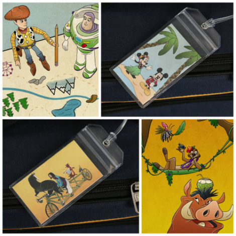 Free Printable Disney Luggage Tags are Here! | The Main Street Mouse