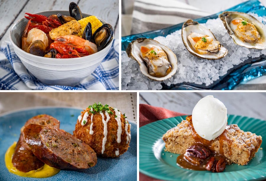Offerings from the Magnolia Terrace Outdoor Kitchen for the 2020 EPCOT International Flower & Garden Festival