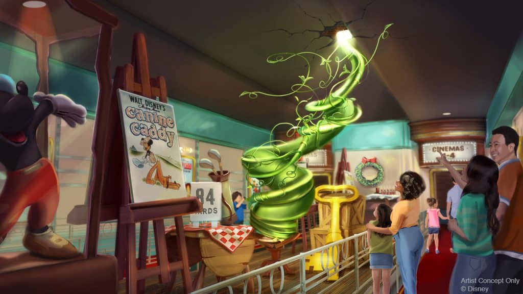 REndering of Mickey Minnie's Runaway Railway