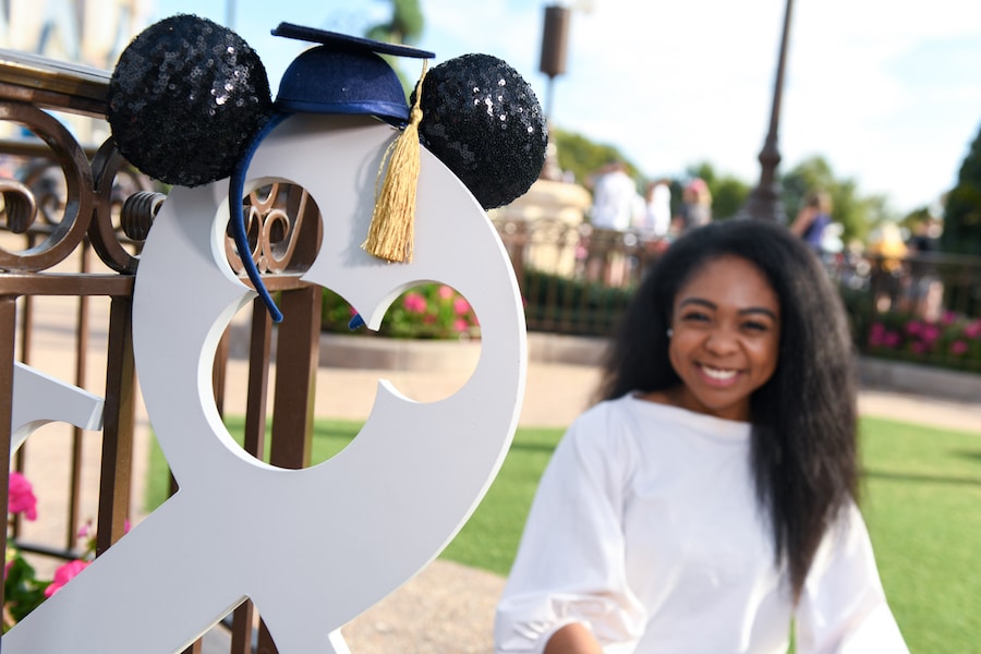 Graduate on a Capture Your Moment Session from Disney PhotoPass