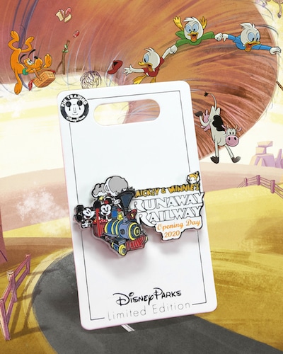 Mickey & Minnie's Runaway Railway2020 dated limited edition pin