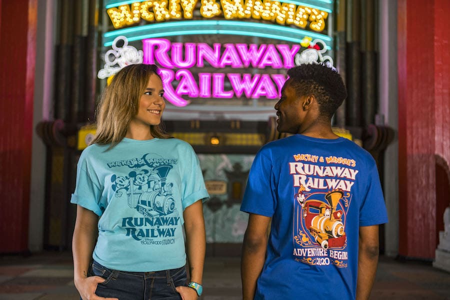 Mickey & Minnie’s Runaway Railway T-shirts