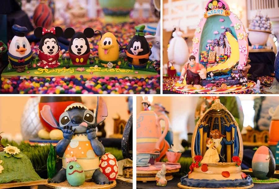Easter Egg Displays from Disney’s Yacht & Beach Club Resorts
