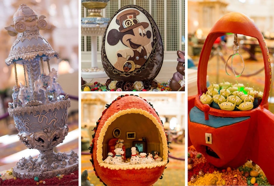 Easter Egg Displays from Disney’s Grand Floridian Resort & Spa