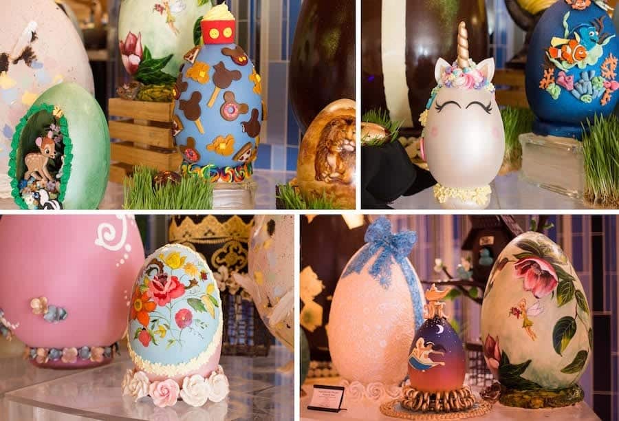 Easter Egg Displays from Disney’s Contemporary Resort
