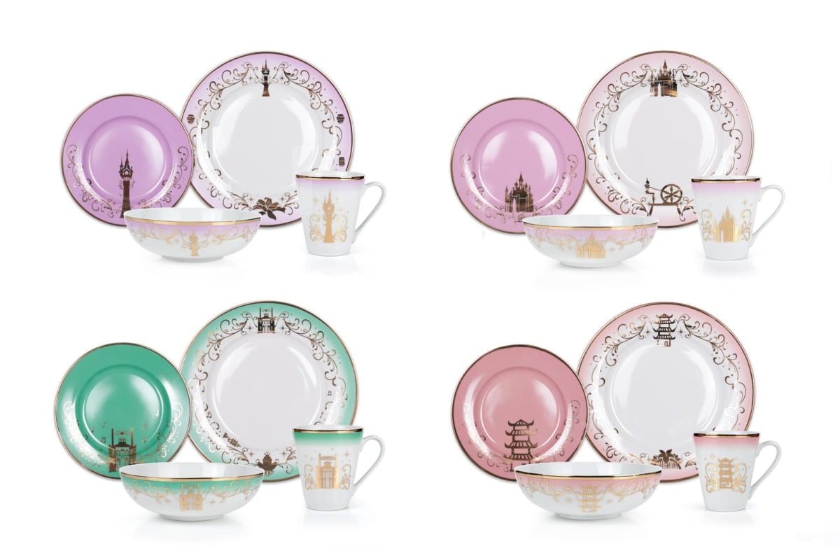 The Disney Princess Dinnerware Collection From Toynk