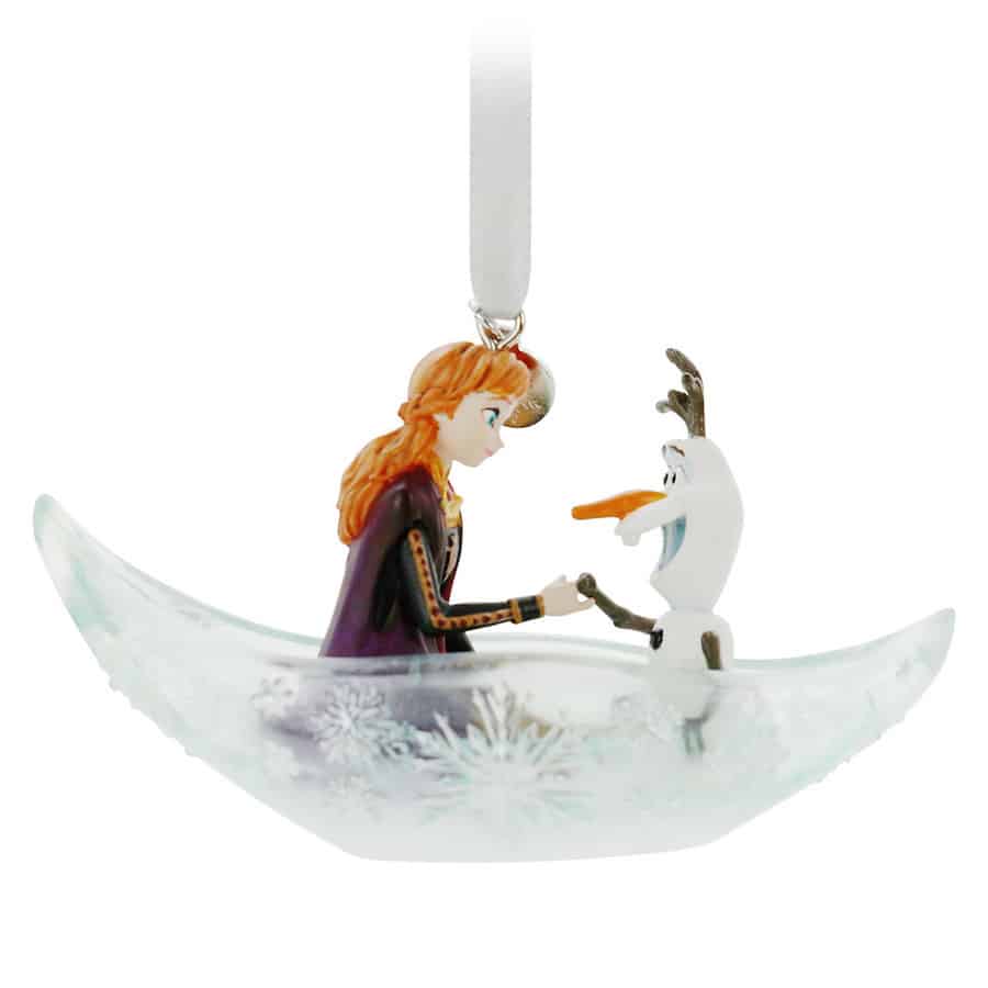 Disney Sketchbook Ornament Fairytale Moment featuring Anna and Olaf
