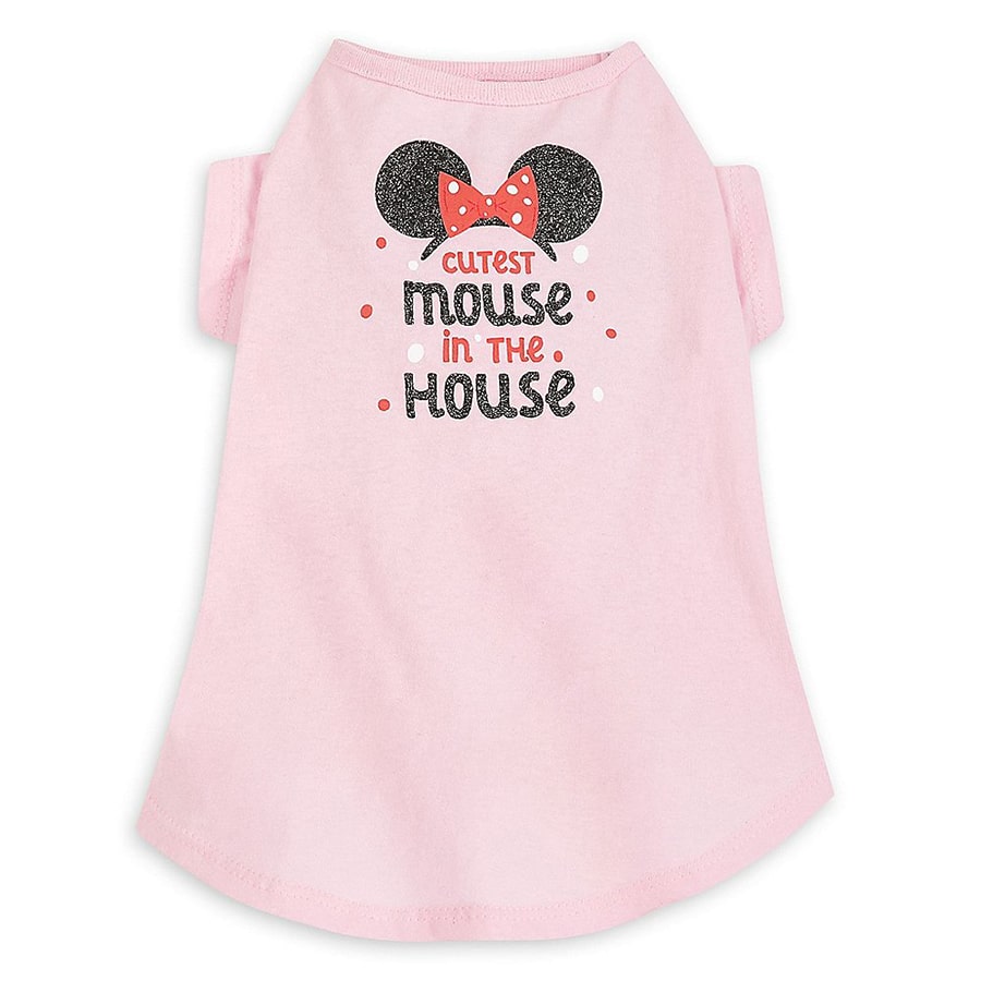 Cutest Mouse in the House-themed t-shirt for dogs