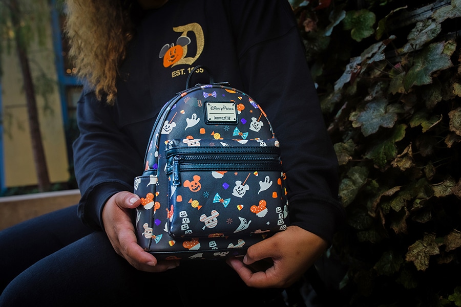 Halloween-themed mini backpack by Loungefly