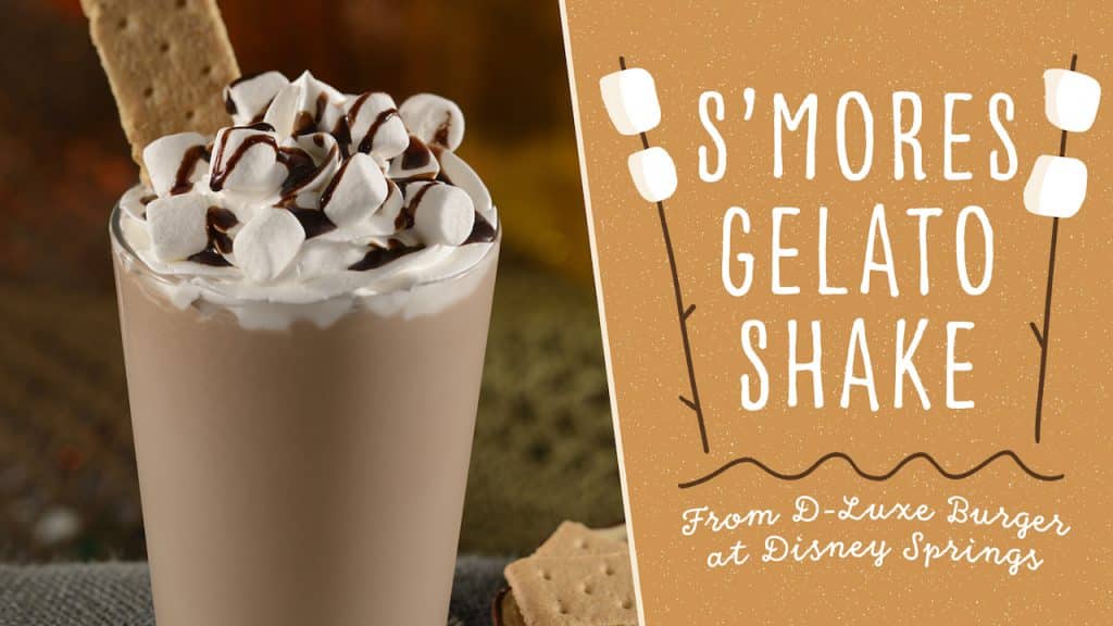 S’mores Gelato Shake from D-Luxe Burger at Disney Springs