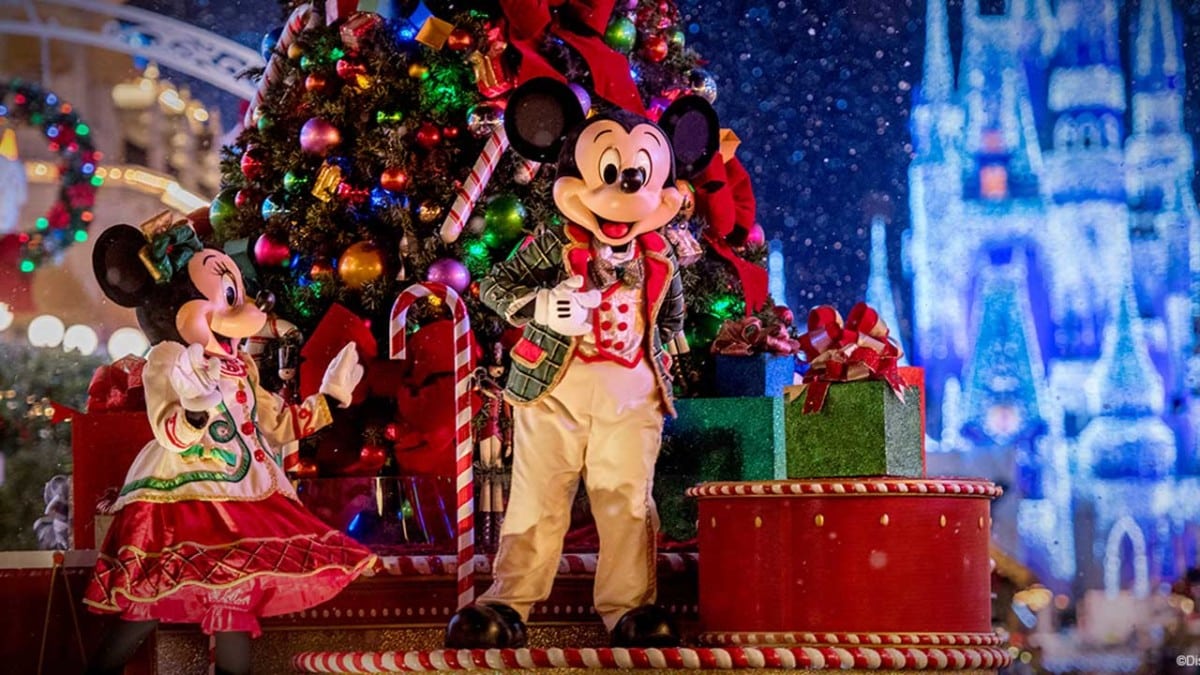 Epcot Christmas 2021