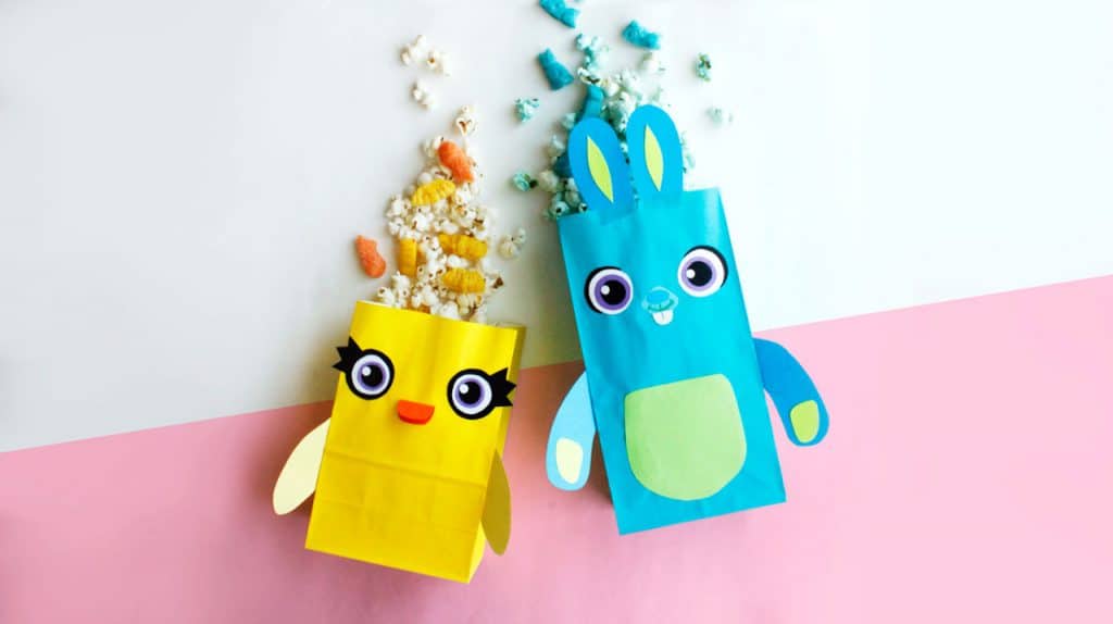 | The Main Street Mouse Ducky and Bunny Treat Bags