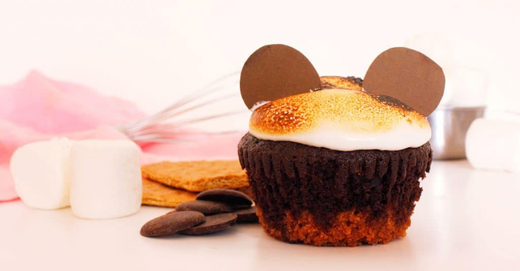| The Main Street Mouse Mickey Smores Cupcakes