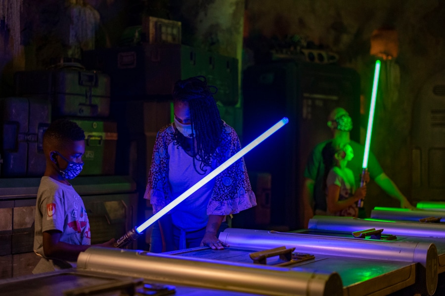Savis Workshop Handbuilt Lightsabers in Star Wars Galaxys Edge at Disneys Hollywood Studios