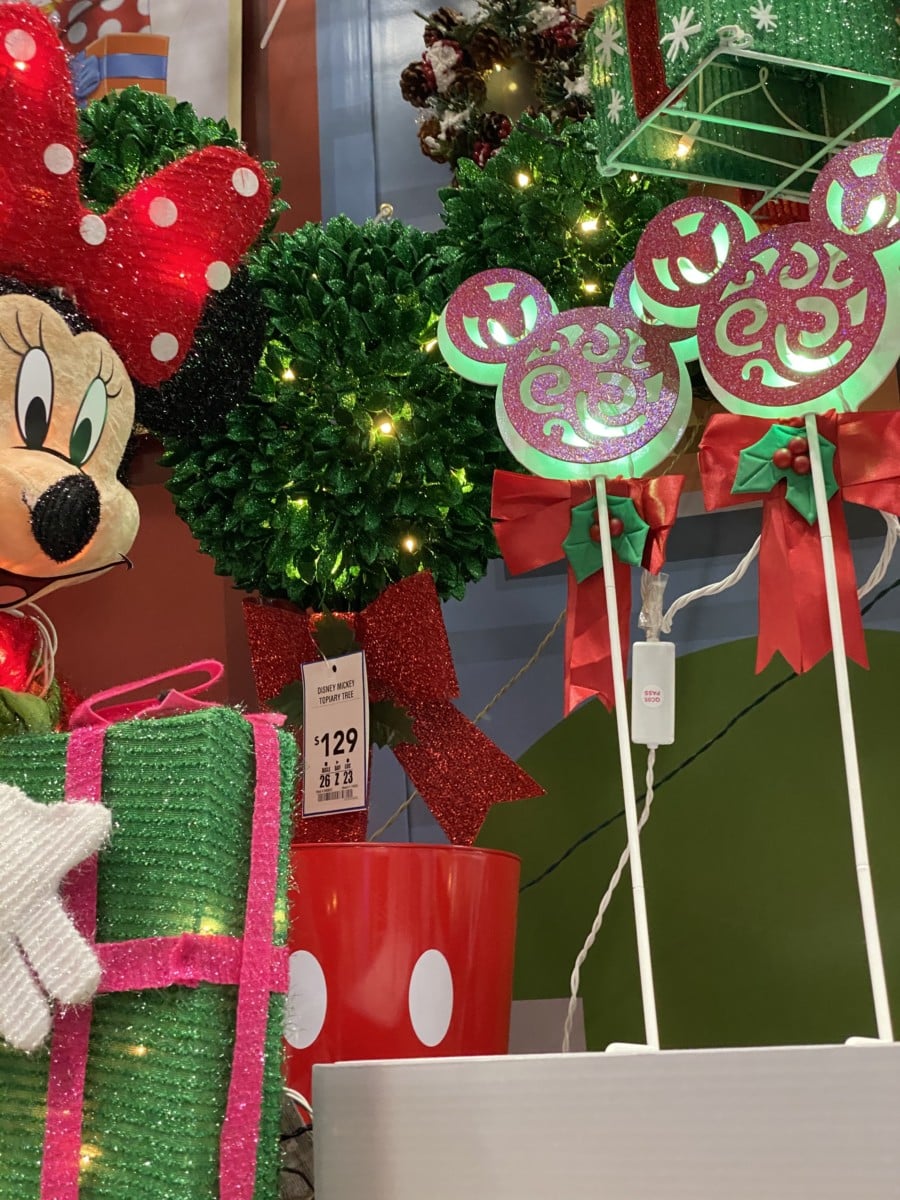 New Disney Christmas Decor Now at Lowe’s! Disney Christmas Decor
