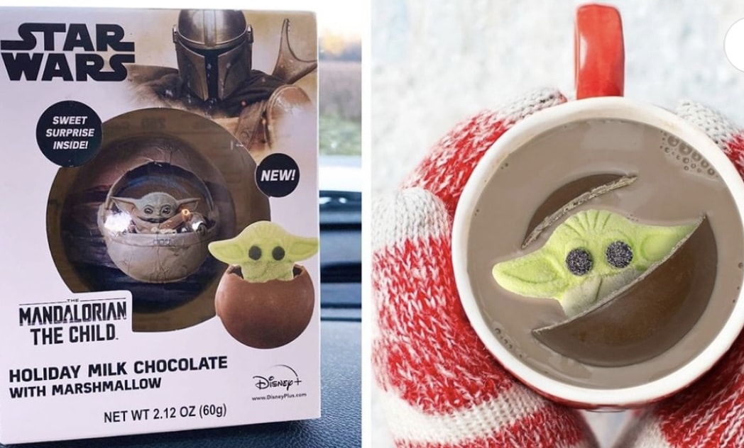 baby yoda marshmallow plush