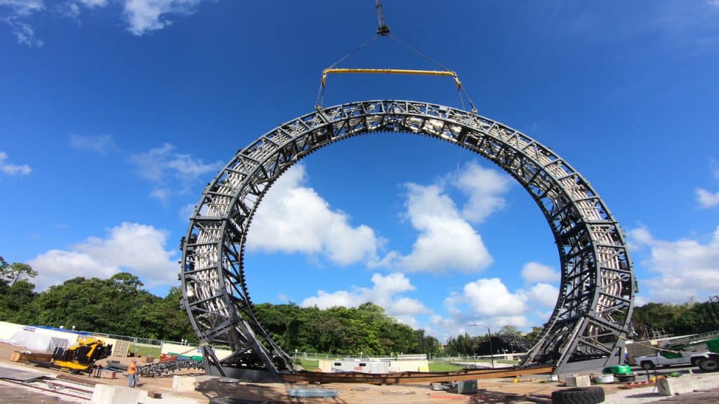 In 2020 the new HarmonioUS will debut at Epcot as the largest nighttime spectacular ever created for a Disney park It will celebrate how the music of Disney inspires people the world over carrying them away harmoniously on a stream of familiar Disney tunes reinterpreted by a diverse group of artists from around the globe HarmonioUS will feature massive floating set pieces custom built LED panels choreographed moving fountains lights pyrotechnics lasers and more