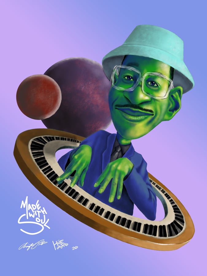 Hue X Pixar Arrington Porter"Joe’s World"
