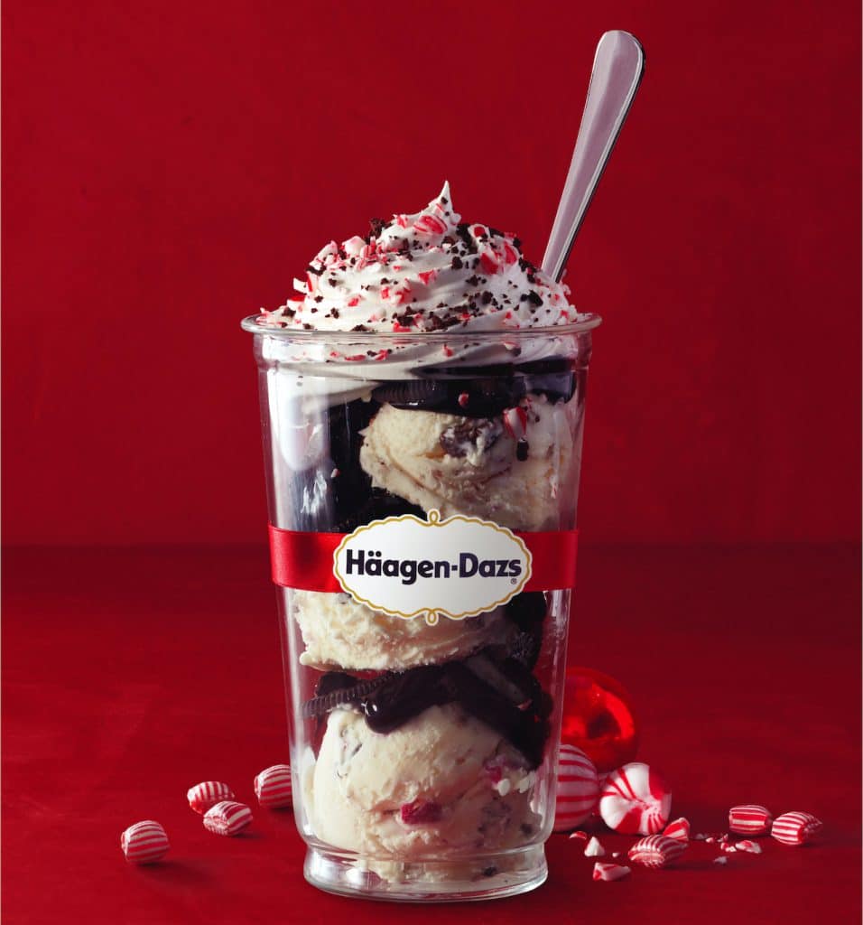 Peppermint Bark Ice Cream Häagen Dazs