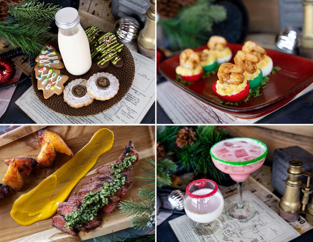 Milk and Cookies by the Fireside C9 Light Deviled Eggs Papa Noels Churrasco Mistletoe Mule and Very Berry Margarita Jock Lindseys Holiday Bar