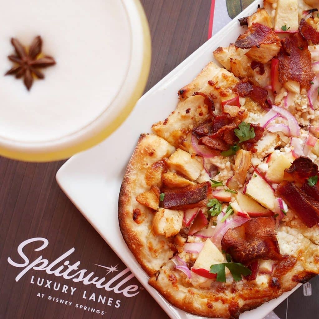 Grilled Chicken Apple Flatbread Splitsville