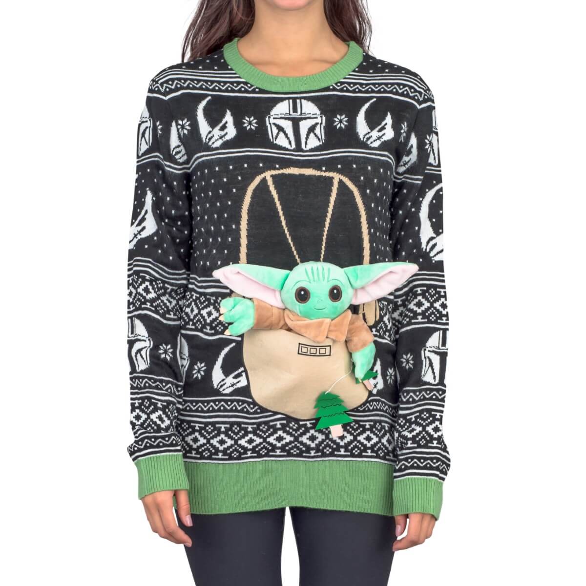 New Star Wars Baby Yoda Ugly Christmas Sweater is out of this Galaxy - The Main Street Mouse