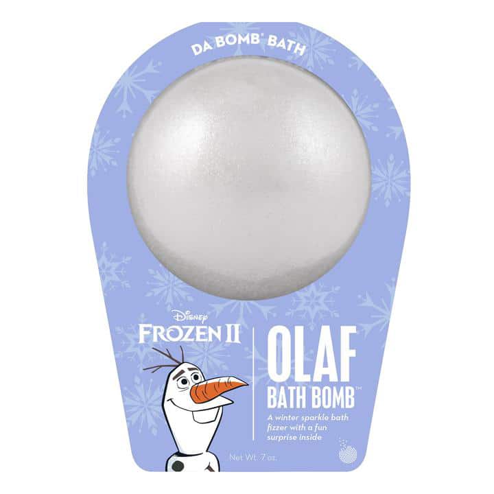 Olaf themed Bath Bomb from Da Bomb Bath