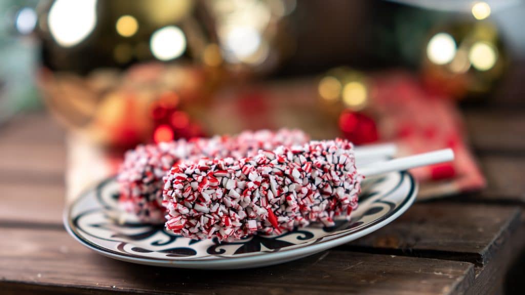 Peppermint Marshmallow Wand from Marcelines Confectionery at the Disneyland Resort