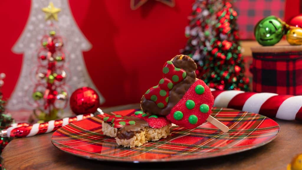 Minnie Holiday Crispy from Marcelines Confectionery