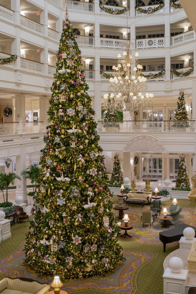 Holiday Decorations at Disneys Grand Floridian Resort Spa
