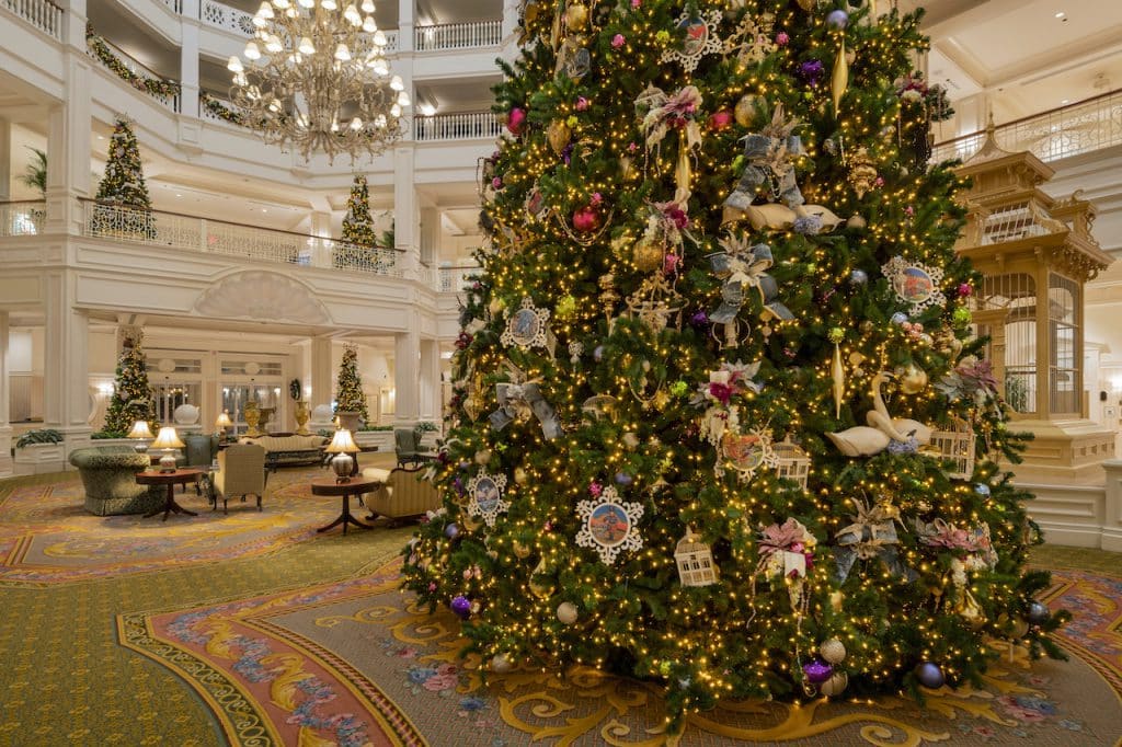 Holiday Decorations at Disneys Grand Floridian Resort Spa