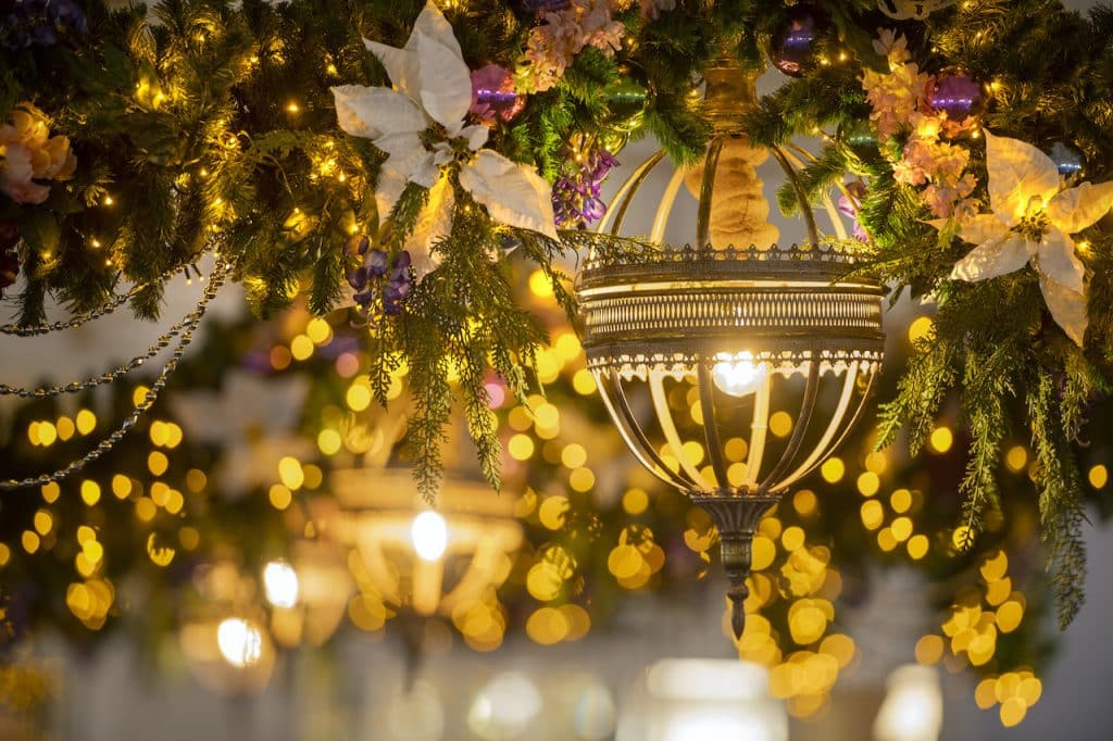 Holiday Decorations at Disneys Grand Floridian Resort Spa