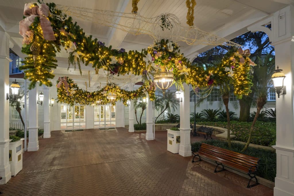 Holiday Decorations at Disneys Grand Floridian Resort Spa