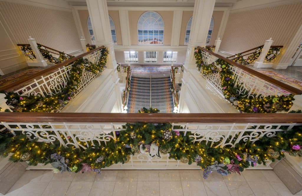 Holiday Decorations at Disneys Grand Floridian Resort Spa