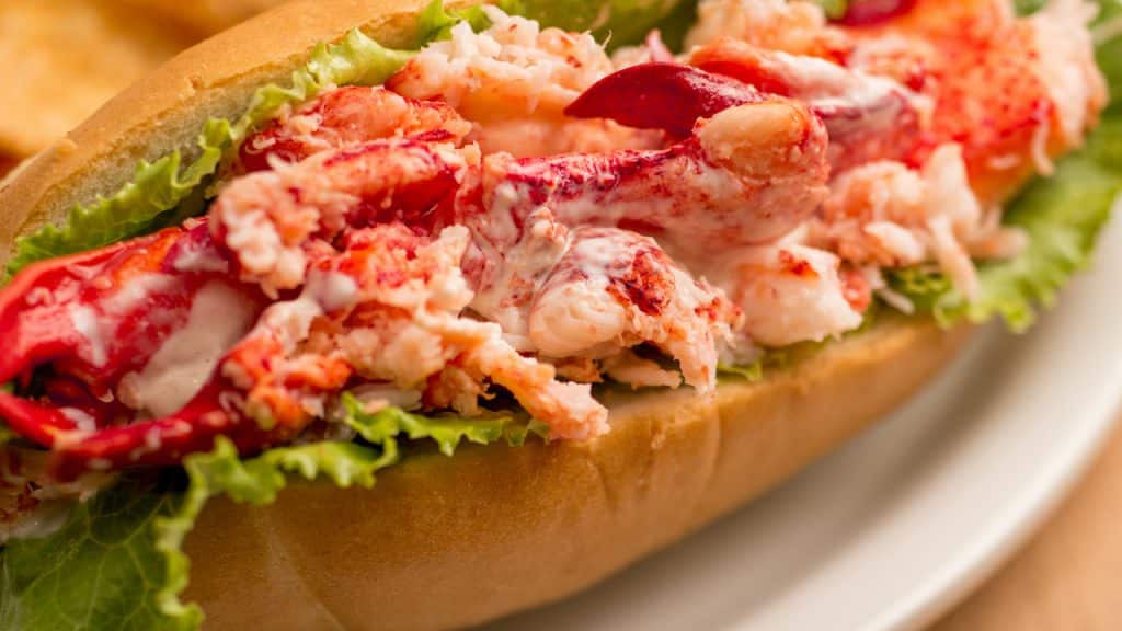 | The Main Street Mouse Lobster Roll from Tomorrowland Terrace Restaurant