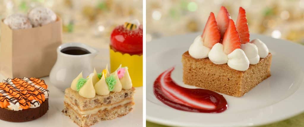| The Main Street Mouse Collage of Desserts from the Crystal Palace
