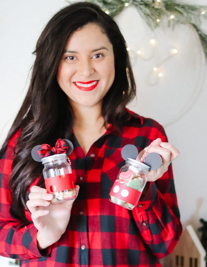 Maggie Tompkins and Her Mickey and Minnie Mouse inspired Ornamentgift
