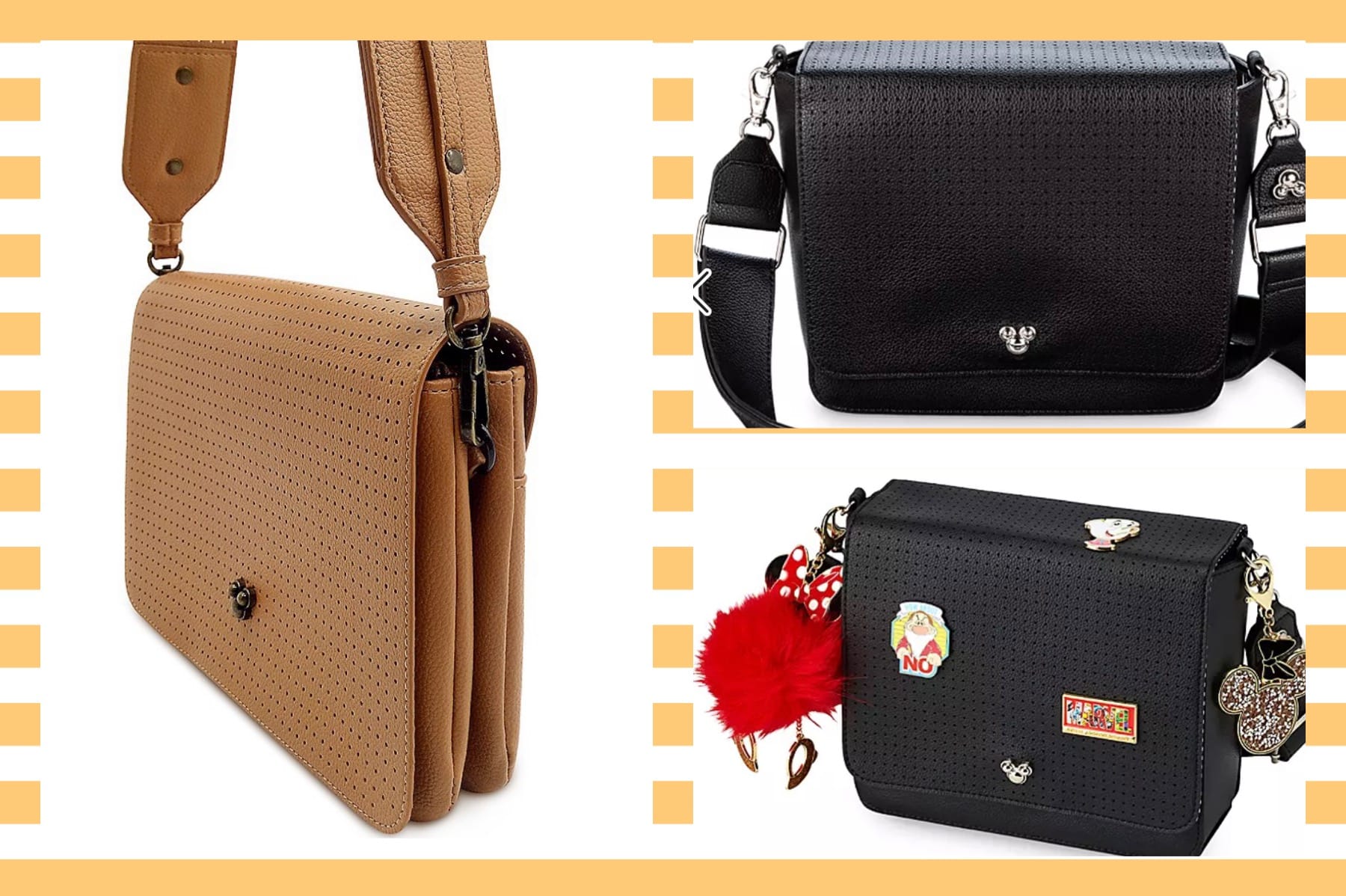 Mickey mouse icon square crossbody bag hotsell