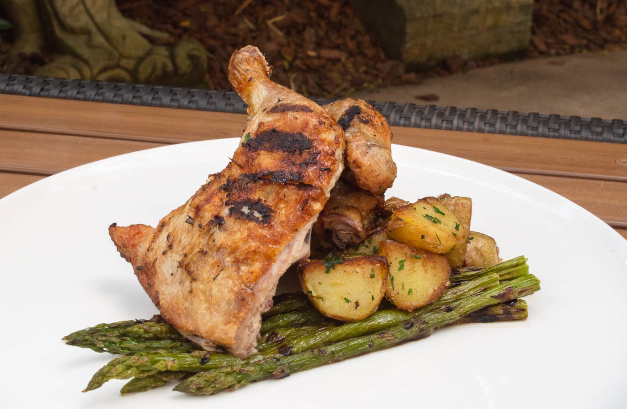 Herb Roasted Half Chicken | The Main Street Mouse