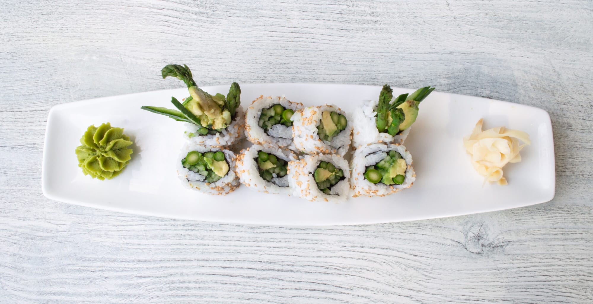 Makimono Vegetarian Roll | The Main Street Mouse
