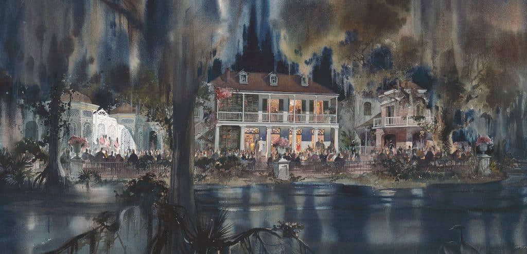 Blue Bayou Restaurant Concept Art