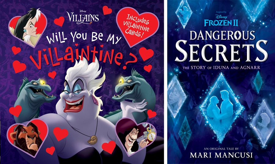 Will You Be My Villaintine and Frozen 2 Dangerous Secrets The Story of Iduna and Agnarr Books