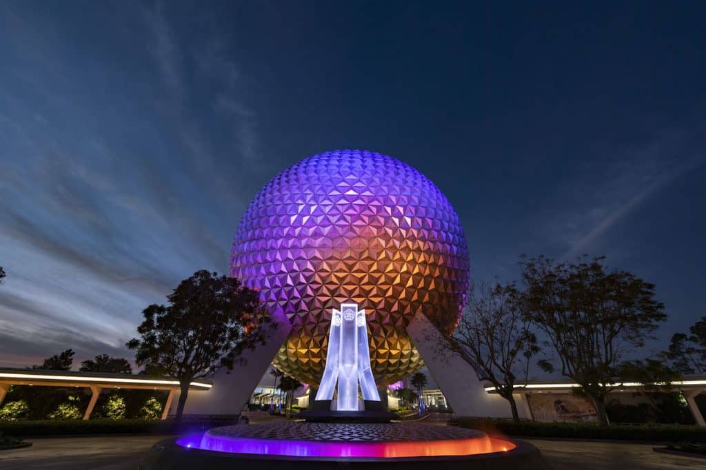 | The Main Street Mouse New Entrance Fountain at Epcot
