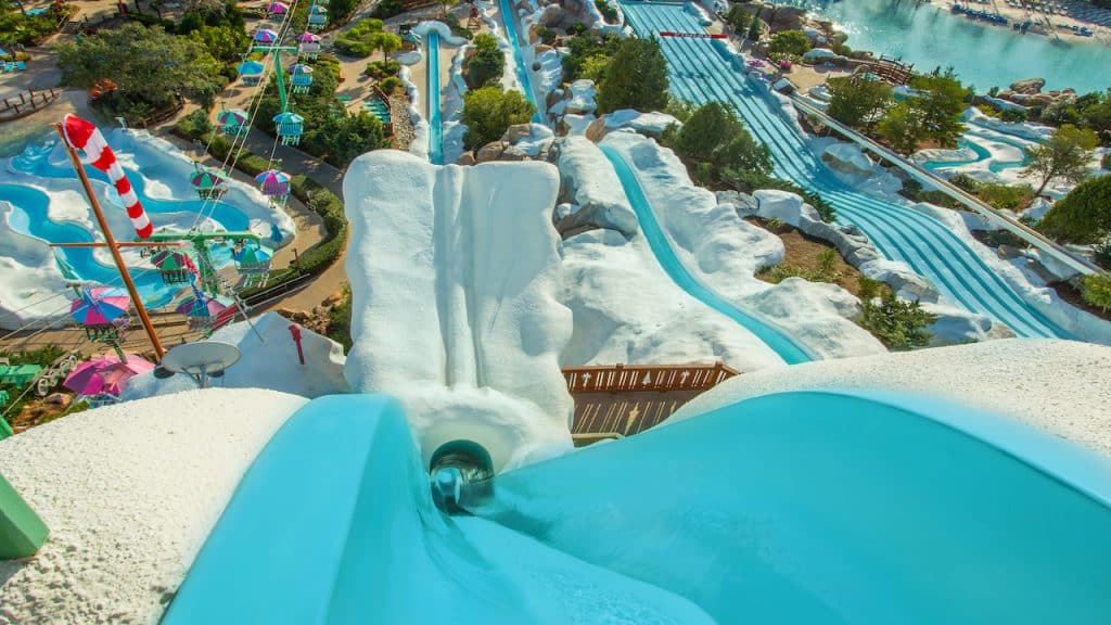 | The Main Street Mouse Summit Plummet at Disney's Blizzard Beach Water Park