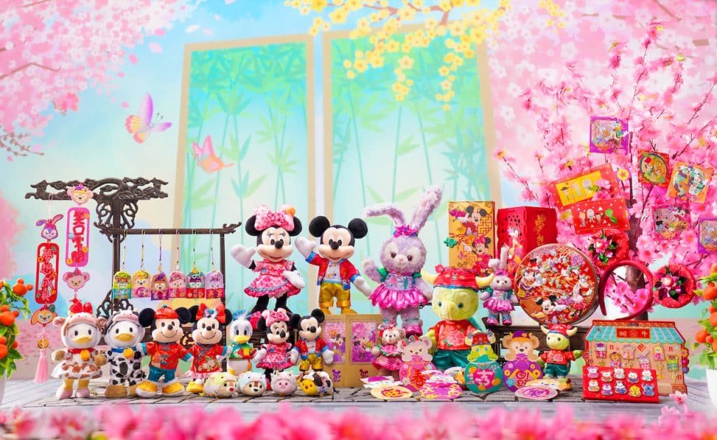 Lunar New Year inspired gifts found at Hong Kong Disneyland REsort