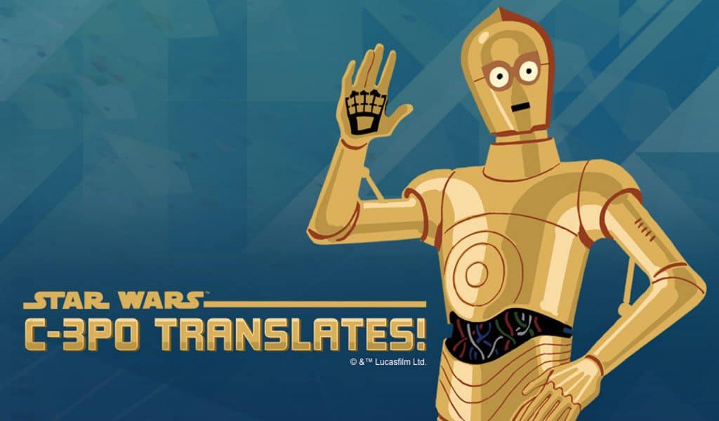 Amazon Kids+ newest skill, C-3PO Translates!