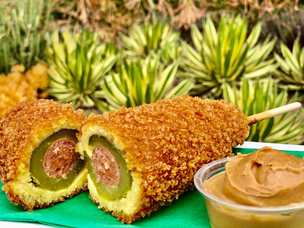 | The Main Street Mouse Pickle Corn Dog