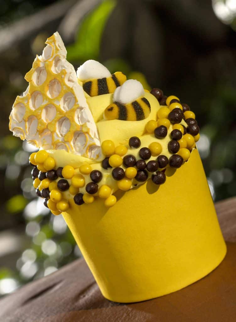 Honey Bee Cupcake from Creature Comfort’s at Disney's Animal Kingdom