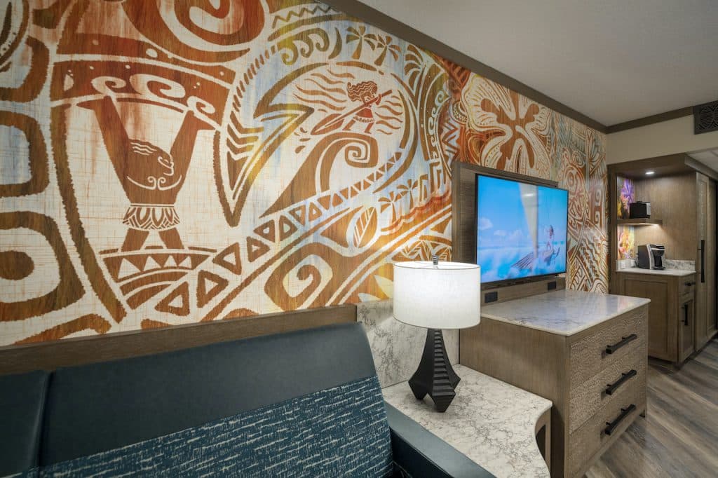 Reimagined Room at Disneys Polynesian Village Resort